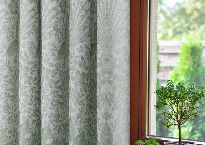 Keswick Pencil Pleat, Sage - Ready Made Curtains - Image 5